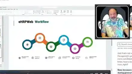 Vincent Munoz sharing workflow implementation context during a Founding Cohort live session